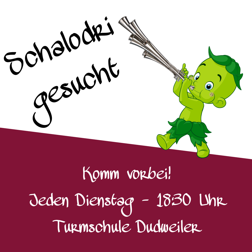 Schalodri gesucht. Komm vorbei Jeden Dienstag - 18:30 Uhr Turmschule Dudweiler